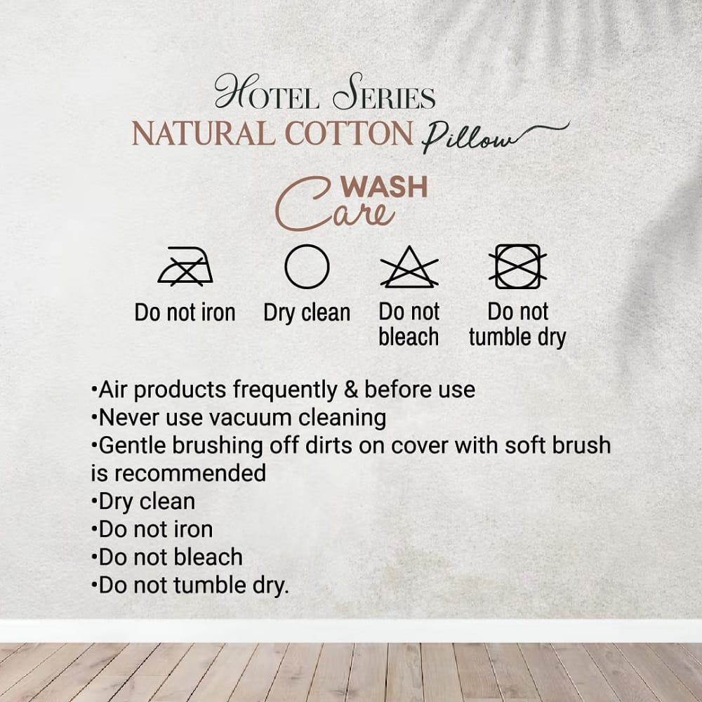 JEAN PERRY HOTEL SERIES NATURAL COTTON BOLSTER-WHITE