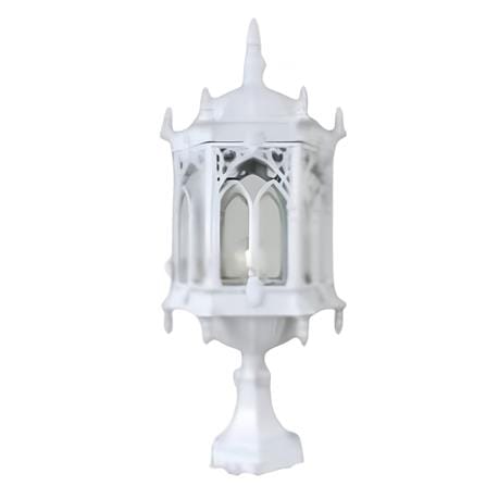 PRE-ORDER BRIGHT OBJECTIVES GATE LAMP 8812/S 790MM E27 WHITE