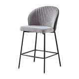 BAR CHAIR EDWD5343 FLGY LIGHT GREY