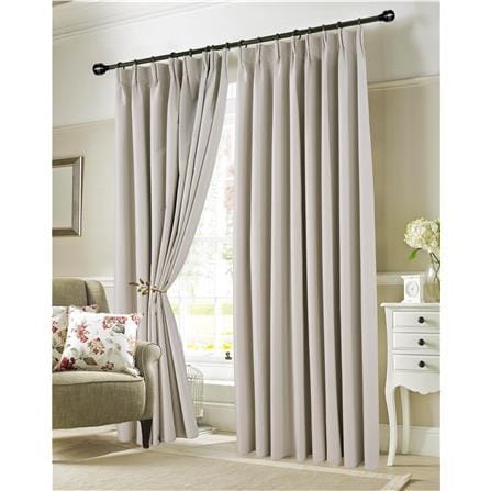RED DANIELLE CURTAIN FRENCH PLEAT SUNBLOCK C14 80694 8D MOONSTRUCK
