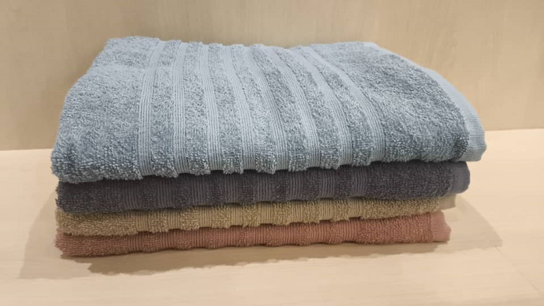 HLS BATH TOWEL 65X120CM WARM NATURAL