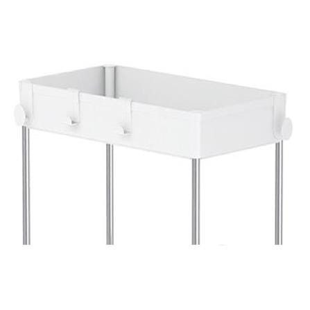4-TIER ROLLING STORAGE CART KECH NIFTY 40X22X85CM WHITE [EXCLUSIVE FROM HOMEPRO THAILAND]