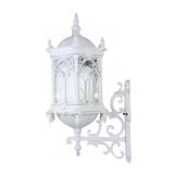 PRE-ORDER BRIGHT OBJECTIVES WALL OUTDOOR 8812/W 775MM E27 WHITE