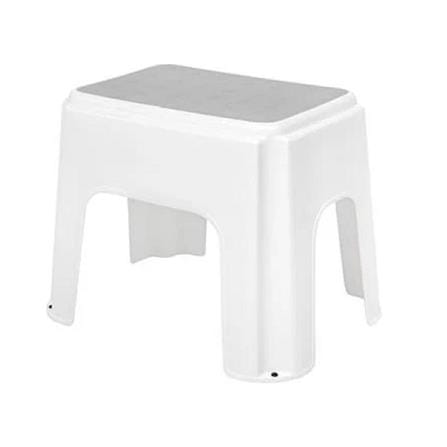 TALL CHAIR SQUARE 24X34X30CM PLIM WHITE