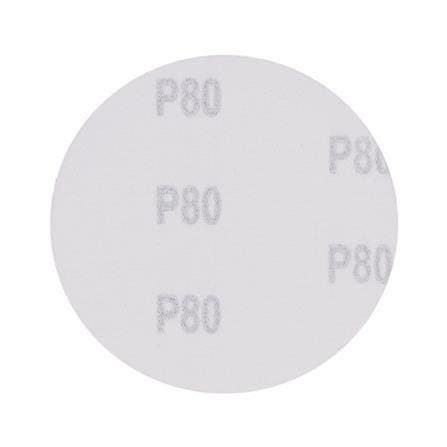 MATALL VELCO SANDING DISC (WITHOUT HOLE) 4" 80-G 5PCS/PCK