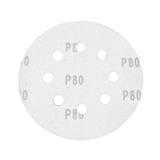 MATALL VELCO SANDING DISC (WITH 8 HOLES) 5" 80-G 5PCS/PCK