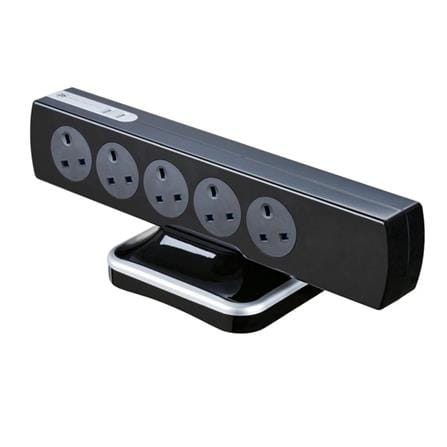 MASTERPLUG 10G2M 2USB 3.1A WITH SURGE PROTECTION GLOSSY BLACK