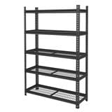 5-TIER SHELVING UNIT FURDINI BROOK GOS079 120CM BLACK [EXCLUSIVE FROM HOMEPRO THAILAND]