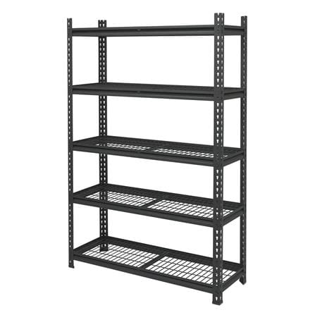 5-TIER SHELVING UNIT FURDINI BROOK GOS079 120CM BLACK [EXCLUSIVE FROM HOMEPRO THAILAND]