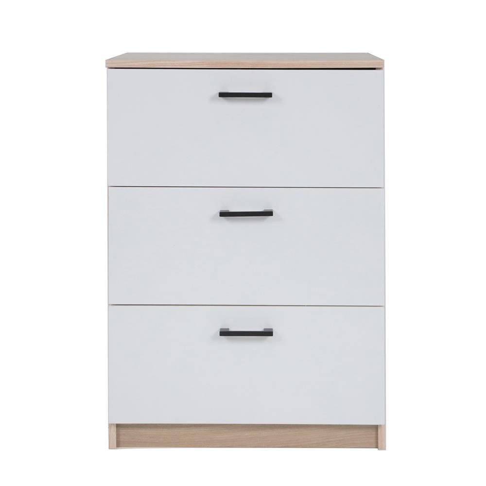CHEST OF 3 DRAWERS FURDINI AMORE WHITE OAK/WHITE [EXCLUSIVE FROM HOMEPRO THAILAND]