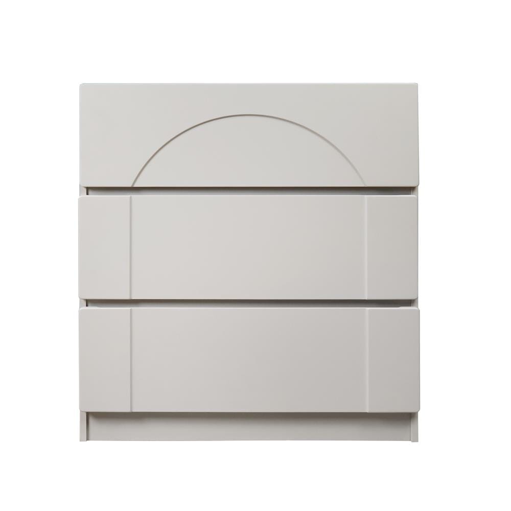 CHEST OF 3 DRAWERS FURDINI CURVE 80CM GREY [EXCLUSIVE FROM HOMEPRO THAILAND]