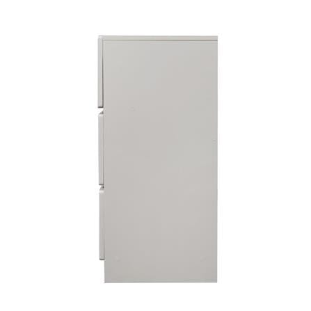 CHEST OF 3 DRAWERS FURDINI CURVE 80CM GREY [EXCLUSIVE FROM HOMEPRO THAILAND]