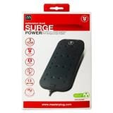 MASTERPLUG 8G2M  WITH SURGE MATTE BLACK