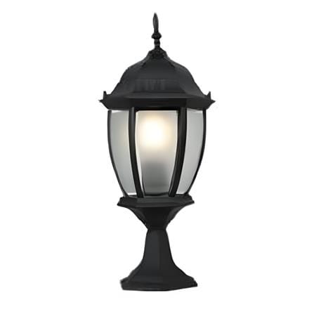 PRE-ORDER BRIGHT OBJECTIVES GATE LAMP 8819/S 520MM E27 BLACK