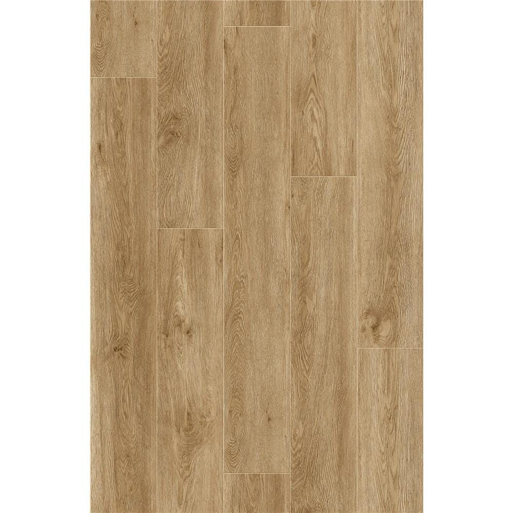ENOCH SPC FLOORING 5MM 120X18CM YN801 DARK BROWN