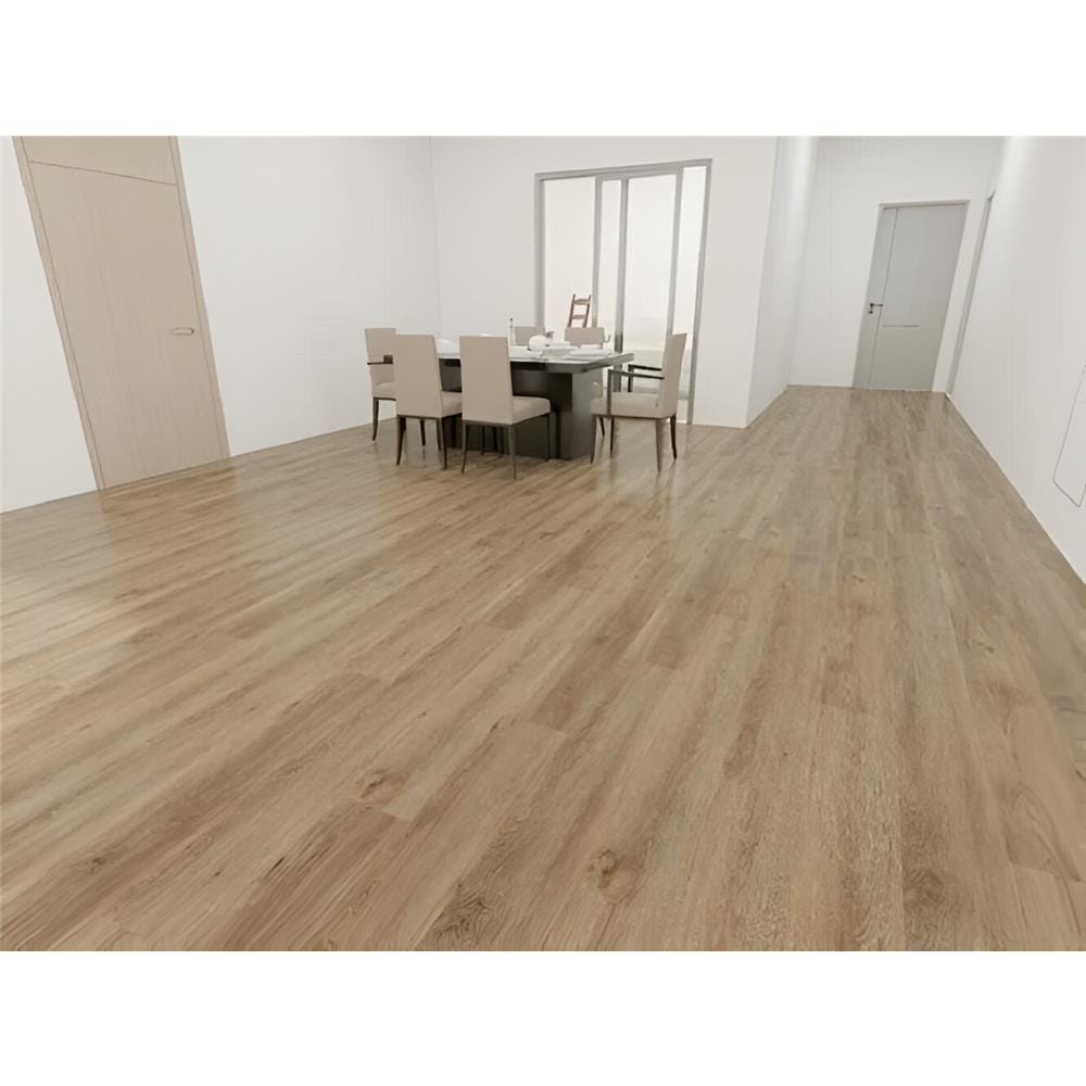 ENOCH SPC FLOORING 5MM 120X18CM YN801 DARK BROWN
