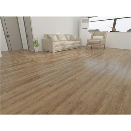 ENOCH SPC FLOORING 5MM 122X18CM YN801 (IVORY OAK) 2.2M2