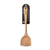 FUKURO WOOD LADLE SOLID TURNER 34CM HH 0404