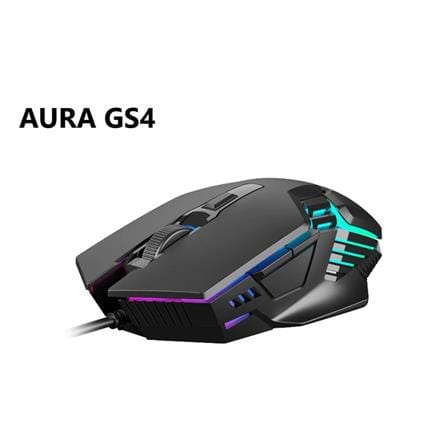 GAMDIAS MULTICOLOR OPTICAL GAMING MOUSE AURA GS4