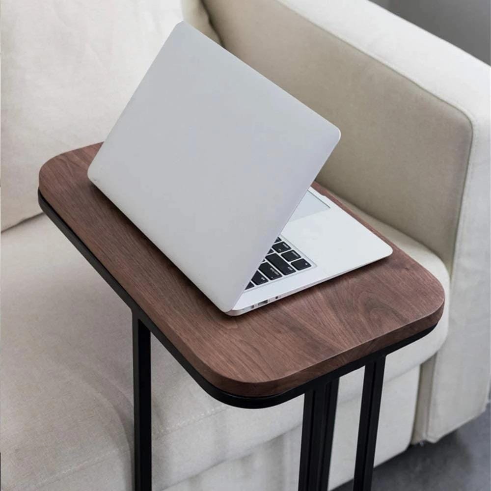 SIDE TABLE L EDWD4818 WALNUT