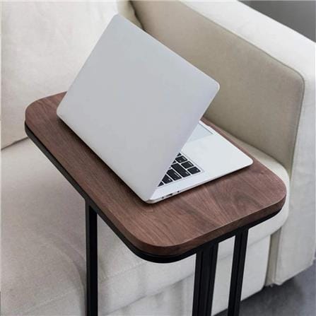 SIDE TABLE L EDWD4818 WALNUT