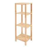 4-TIER SHELVING UNIT FURDINI TYNIE NATURAL WOOD [EXCLUSIVE FROM HOMEPRO THAILAND]