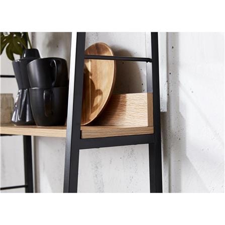 5-TIER SHELVING UNIT FURDINI LADDER AD-LD5T BROWN/BLACK [EXCLUSIVE FROM HOMEPRO THAILAND]
