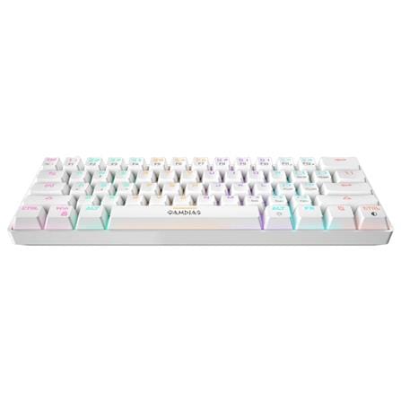 GAMDIAS GAMING HERMES E4 3 IN 1 COMBO (MECHANICAL KEYBOARD + MOUSE + MOUSEPAD) WH