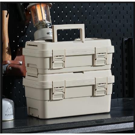 STORAGE GLAM 2033 44.5X23.7X23.6CM BEIGE