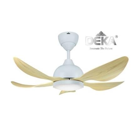 DEKA CEILING FAN GENO 38 LED 5BLADES 38" LIGHT WALNUT
