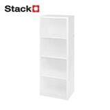 4 TIER DRAWER CATE STACKO 51X35X134CM WHITE