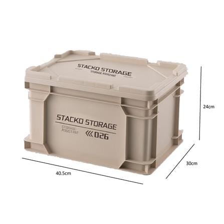 STORAGE GLAM 2026 40.5X30X24CM BEIGE