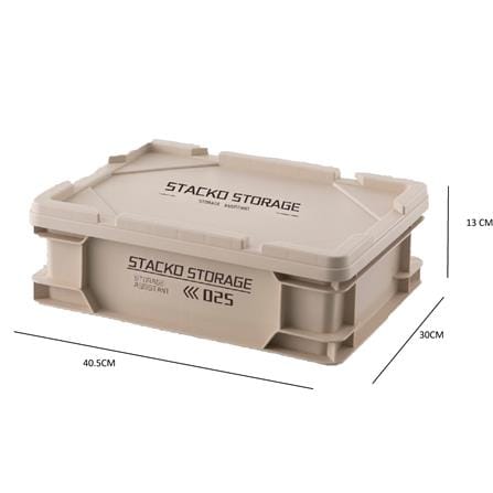 STORAGE GLAM 2025 40.5X30X13CM BEIGE