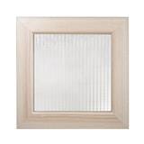 SINGLE CABINET/WARDROBE DOOR FURDINI PATTERNED GLASS 39.7X39.6CM PINE OAK [EXCLUSIVE FROM HOMEPRO THAILAND]