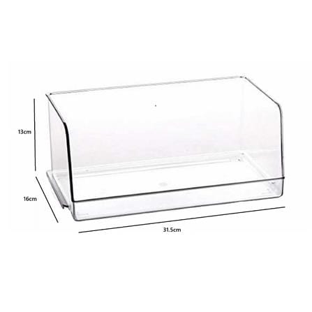 STORAGE BOX BREIS M 31.5X16X13CM CLEAR
