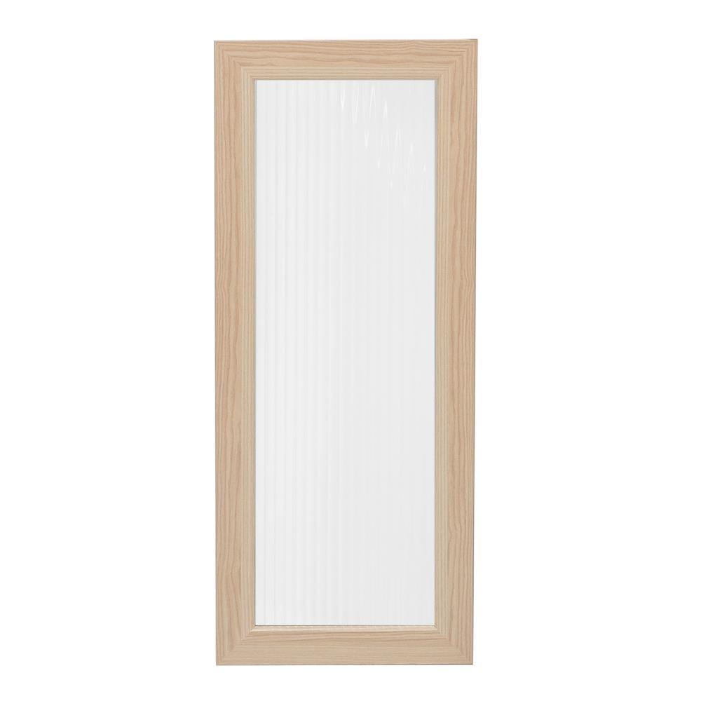 SINGLE CABINET/WARDROBE DOOR FURDINI KEEPER PATTERNED GLASS 39.5X96.7CM PINE OAK [EXCLUSIVE FROM HOMEPRO THAILAND]