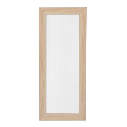 SINGLE CABINET/WARDROBE DOOR FURDINI KEEPER PATTERNED GLASS 39.5X96.7CM PINE OAK [EXCLUSIVE FROM HOMEPRO THAILAND]