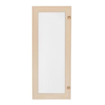 SINGLE CABINET/WARDROBE DOOR FURDINI KEEPER PATTERNED GLASS 39.5X96.7CM PINE OAK [EXCLUSIVE FROM HOMEPRO THAILAND]