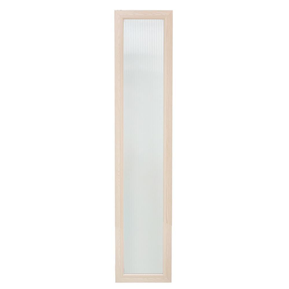 SINGLE CABINET/WARDROBE DOOR FURDINI KEEPER PATTERNED GLASS 39.5X191.6CM PINE OAK [EXCLUSIVE FROM HOMEPRO THAILAND]