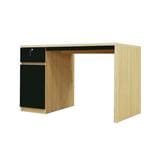 OFFICE DESK BURO REVOLUTION DK120 LR 120CM NATURAL ASH/BLACK [EXCLUSIVE FROM HOMEPRO THAILAND]