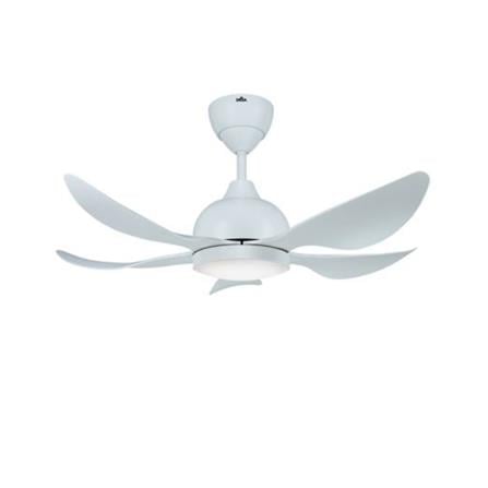 DEKA CEILING FAN GENO 38 LED 5BLADES 38" MATTE WHITE