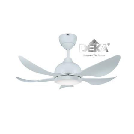 DEKA CEILING FAN GENO 38 LED 5BLADES 38" MATTE WHITE