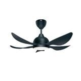 DEKA CEILING FAN GENO 38 LED MATTE BLACK 5B 38"