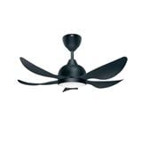 DEKA CEILING FAN GENO 38 LED 5BLADES 38" MATTE BLACK