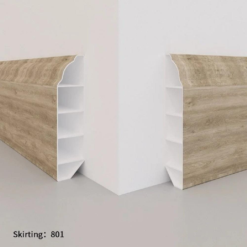 ENOCH SPC SKIRTING YN801 DARK BROWN