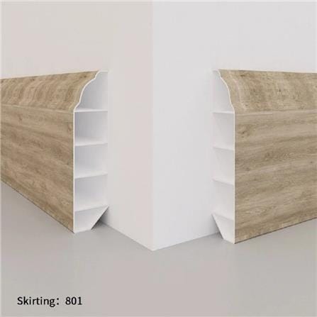 ENOCH SPC SKIRTING YN801 DARK BROWN