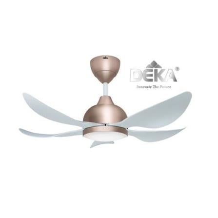 DEKA CEILING FAN GENO 38 LED 5BLADES 38" ROSE GOLD