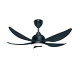 DEKA CEILING FAN GENO 54 LED MATTE BLACK 5B 54"