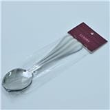 LUXORY STAINLESS STEEL DESSERT SPOON 4PC CT-18-3