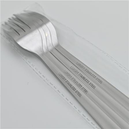 LUXORY STAINLESS STEEL DESSERT FORK 4PC CT-18-4